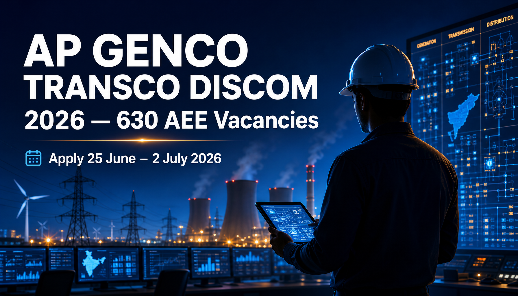 AP GENCO TRANSCO DISCOM AEE Last Date 2026: Only Days Left to Apply for 630 Posts