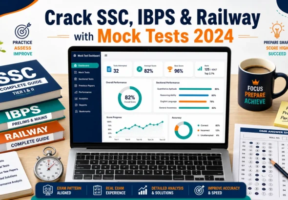 How to Use Mock Tests to Crack SSC, IBPS & Railway Exams in 2024