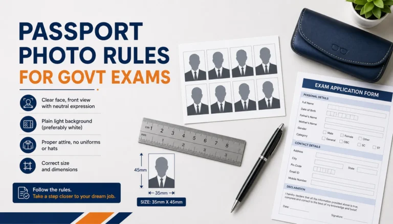 The Ultimate Guide to Passport-Size Photo Requirements for Indian Government Exams