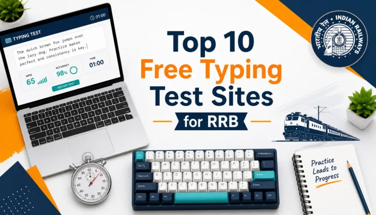 Top 10 Free Online Typing Test Websites to Practice for RRB Exams